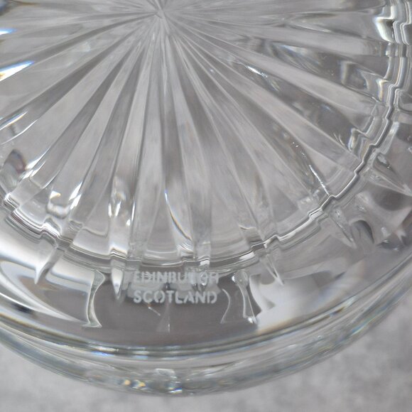 Edinburgh Crystal Signed Whisky Water Jug - Picture 7 of 8